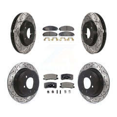 Transit Auto KDT-101901 Disc Brake Kit for 2008-2009 Dodge Caliber - Front and Rear