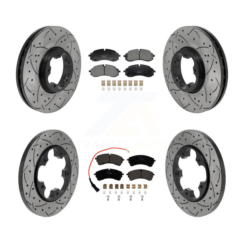 Transit Auto KDT-101906 Disc Brake Kit for 2021-2023 Ford Transit-350, Ford Transit-150, Ford Transit-250 - Front and Rear