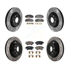 Transit Auto KDT-101908 Disc Brake Kit for 2020-2023 Jeep Gladiator - Front and Rear