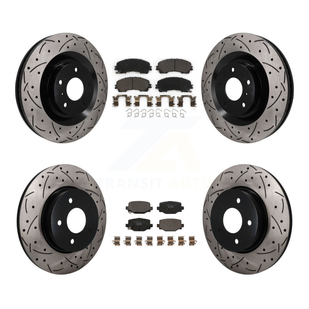 Transit Auto KDT-101917 Disc Brake Kit for 2019-2023 INFINITI QX55, INFINITI QX50 - Front and Rear