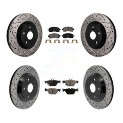 Transit Auto KDT-101918 Disc Brake Kit for 2019-2024 Subaru Crosstrek, Subaru Forester - Front and Rear