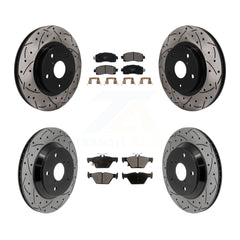 Transit Auto KDT-101919 Disc Brake Kit for 2019-2022 Subaru Forester - Front and Rear