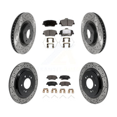 Transit Auto KDT-101922 Disc Brake Kit for 2019-2020 Hyundai Nexo - Front and Rear