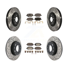 Transit Auto KDT-101928 Disc Brake Kit for 2023 Jeep Compass - Front and Rear