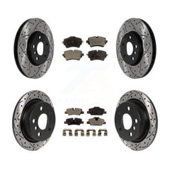 Transit Auto KDT-101929 Disc Brake Kit for 2022 Mini Cooper - Front and Rear
