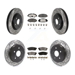 Transit Auto KDT-101937 Disc Brake Kit for 2023 Toyota Prius - Front and Rear