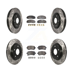 Transit Auto KDT-101939 Disc Brake Kit for 2009-2011 Volkswagen Routan - Front and Rear