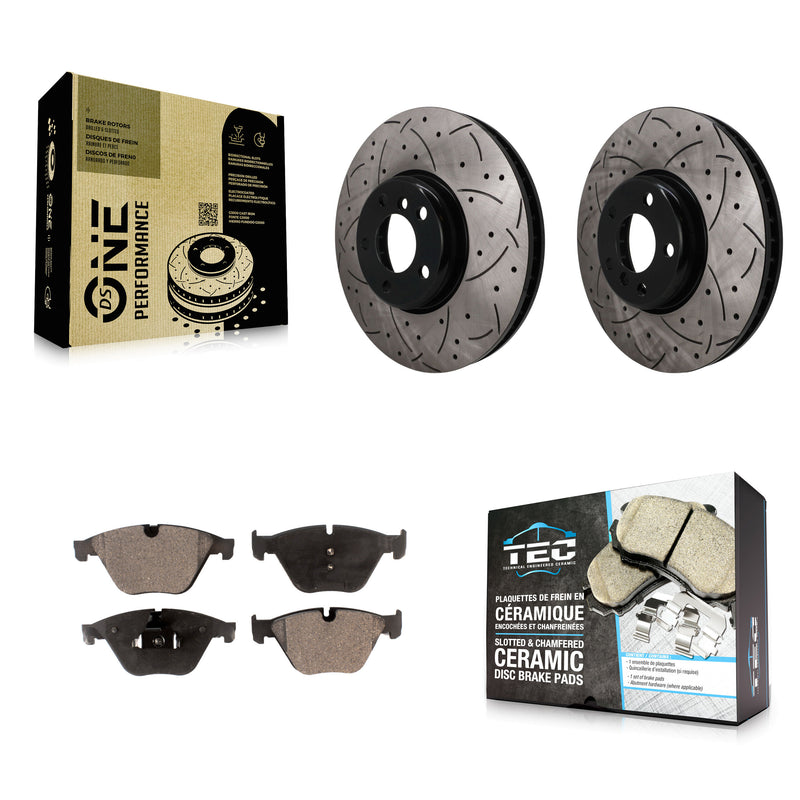 Transit Auto KDT-101941 Disc Brake Kit for 2011-2013 BMW 535i - Front
