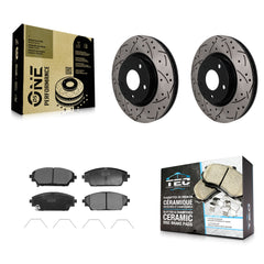 Transit Auto KDT-101947 Disc Brake Kit for 2020-2023 Mazda CX-30 - Front