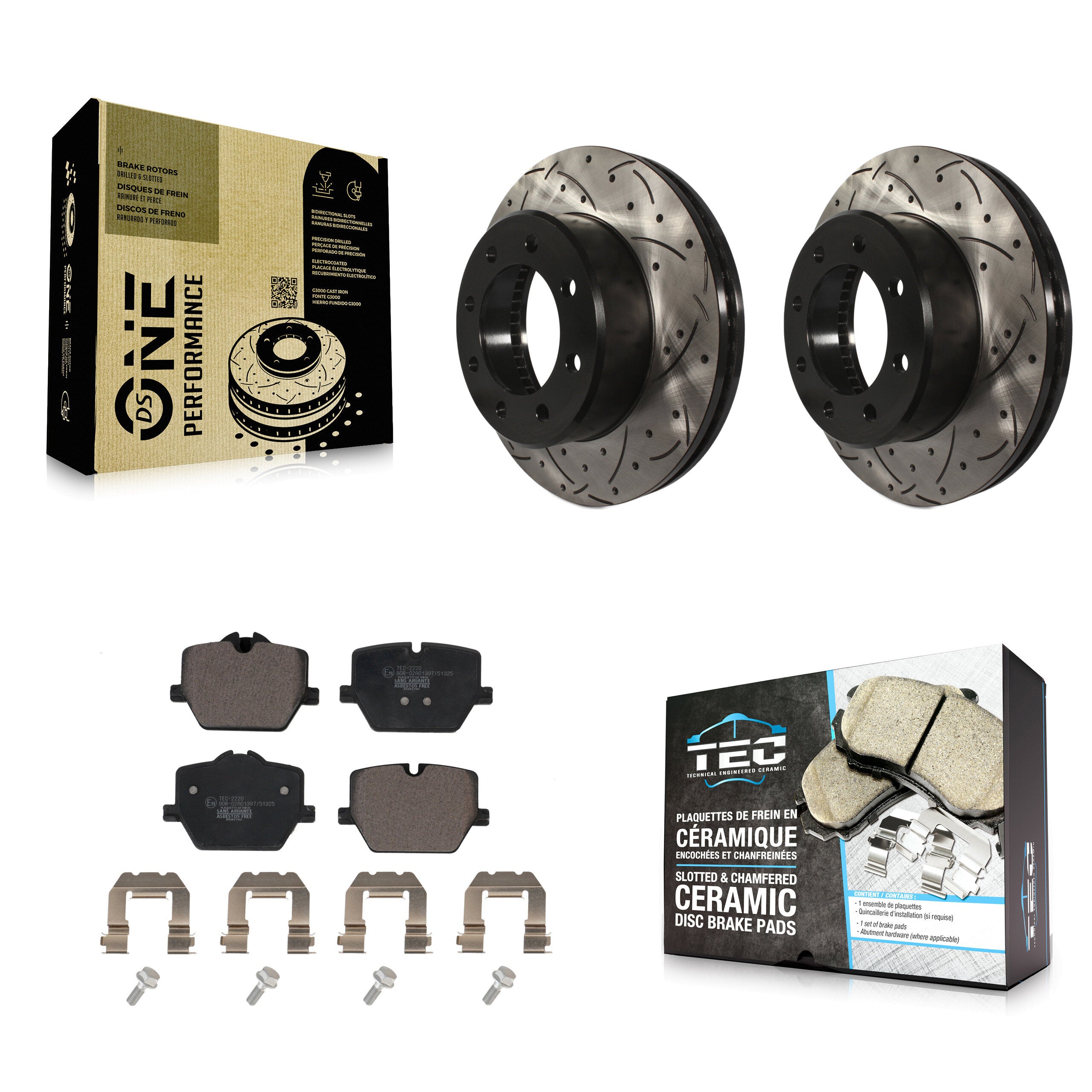Transit Auto KDT-101951 Disc Brake Kit for 2023-2024 Ram 3500 - Front