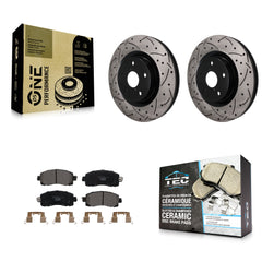 Transit Auto KDT-101952 Disc Brake Kit for 2019-2024 Subaru Crosstrek, Subaru WRX and More - Front