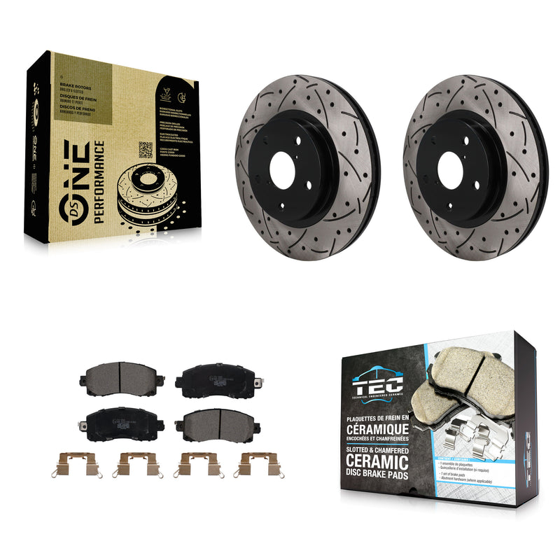 Transit Auto KDT-101953 Disc Brake Kit for 2019-2022 Subaru Forester - Front