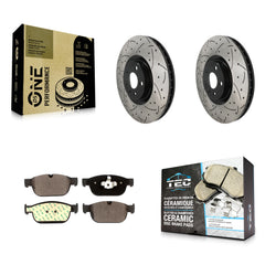Transit Auto KDT-101959 Disc Brake Kit for 2016-2024 Volvo C40 Recharge, Volvo S60 and More - Front