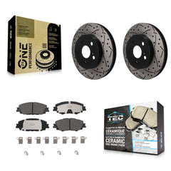 Transit Auto KDT-101971 Disc Brake Kit for 2023 Toyota Corolla - Front