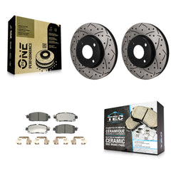 Transit Auto KDT-101979 Disc Brake Kit for 2024 Nissan Sentra - Front