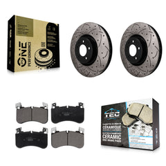Transit Auto KDT-101981 Disc Brake Kit for 2018-2021 Land Rover Range Rover, Land Rover Range Rover Sport - Front