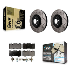Transit Auto KDT-101982 Disc Brake Kit for 2010-2021 Land Rover Range Rover, Land Rover Range Rover Sport - Front