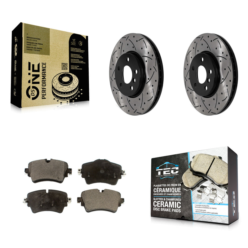Transit Auto KDT-101984 Disc Brake Kit for 2022 Mini Cooper - Front