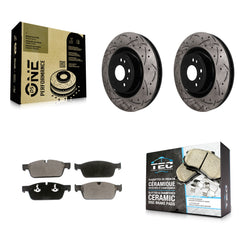 Transit Auto KDT-101986 Disc Brake Kit for 2017 Mercedes-Benz GLS350d - Front