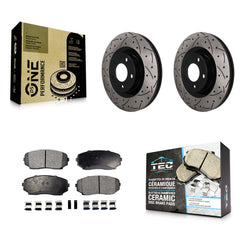 Transit Auto KDT-101987 Disc Brake Kit for 2007-2015 Ford Edge, Lincoln MKX - Front