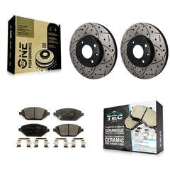 Transit Auto KDT-101989 Disc Brake Kit for 2016-2022 Chevrolet Spark - Front
