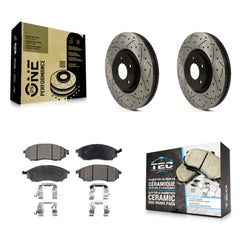 Transit Auto KDT-101991 Disc Brake Kit for 2009-2013 INFINITI G37 - Front