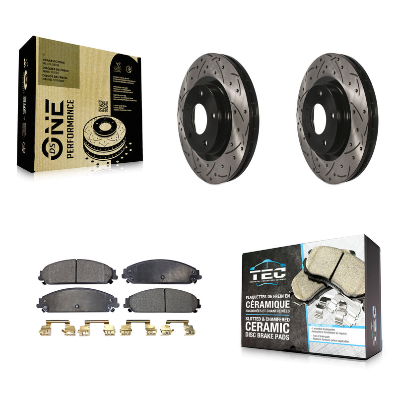 Transit Auto KDT-101999 Disc Brake Kit for 2008-2009 Dodge Caliber - Front