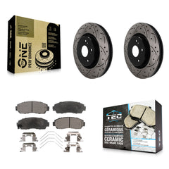 Transit Auto KDT-102010 Disc Brake Kit for 2019-2024 Acura RDX - Front