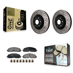 Transit Auto KDT-102011 Disc Brake Kit for 2021 Buick Enclave, Cadillac XT5, Cadillac XT6 - Front