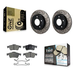 Transit Auto KDT-102028 Disc Brake Kit for 2004-2005 Mazda 3 - Rear