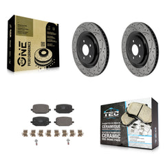 Transit Auto KDT-102047 Disc Brake Kit for 2022-2023 Ford Explorer - Rear