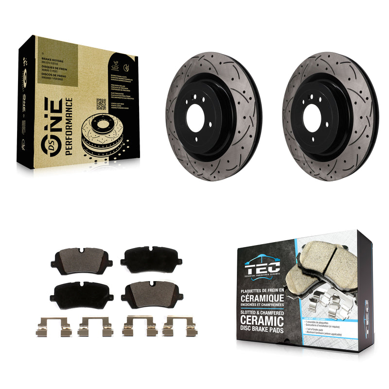 Transit Auto KDT-102051 Disc Brake Kit for 2013-2024 Land Rover Defender 110, Land Rover Defender 90 and More - Rear