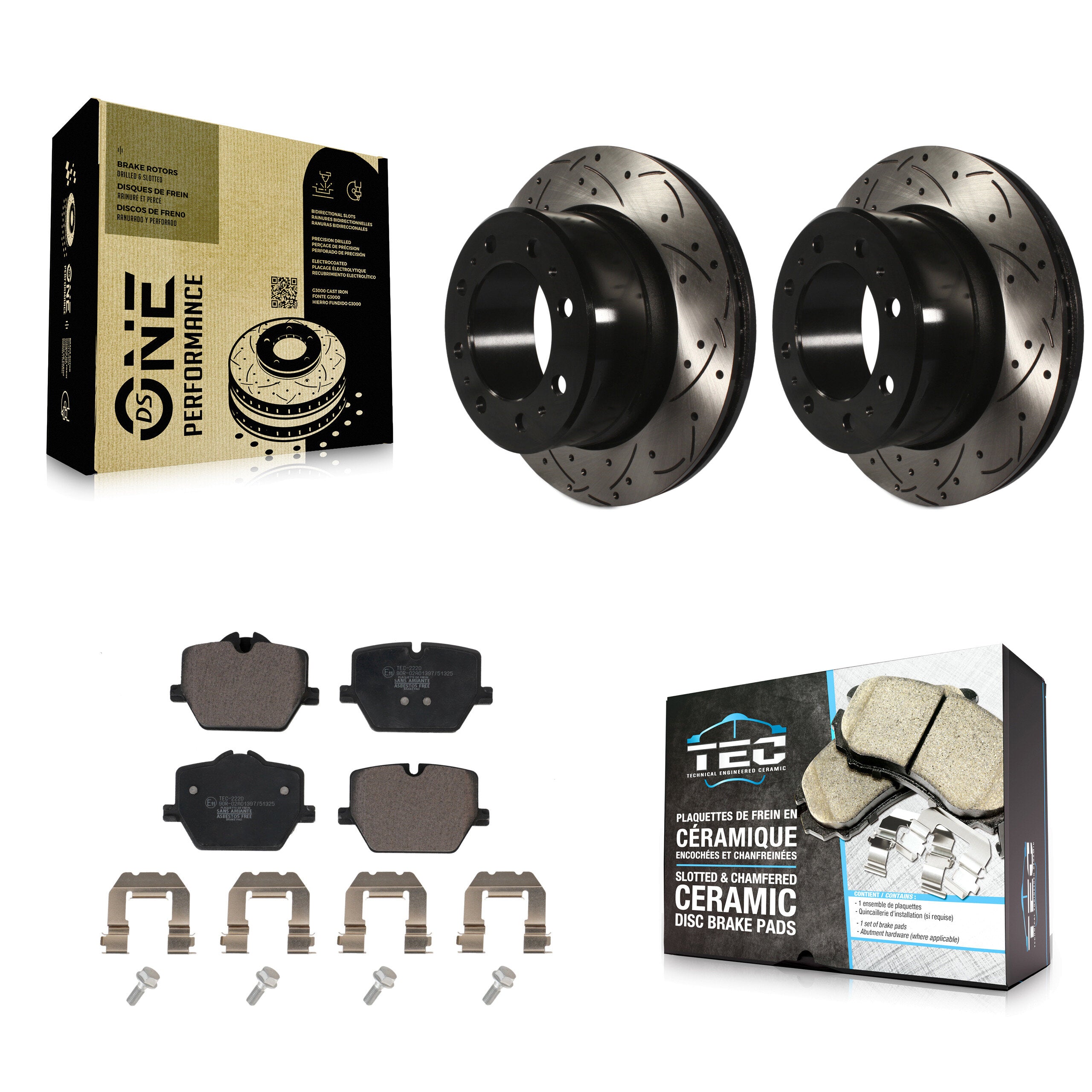 Transit Auto KDT-102091 Disc Brake Kit for 2023-2024 Ram 3500 - Rear