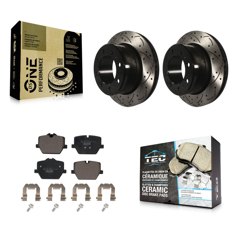 Transit Auto KDT-102091 Disc Brake Kit for 2023-2024 Ram 3500 - Rear