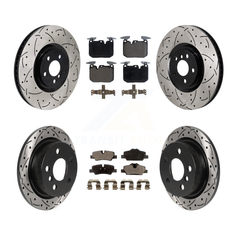 Transit Auto KDT-102100 Disc Brake Kit for 2021 Mini Cooper - Front and Rear