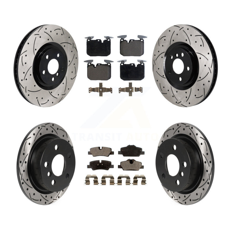 Transit Auto KDT-102100 Disc Brake Kit for 2021 Mini Cooper - Front and Rear