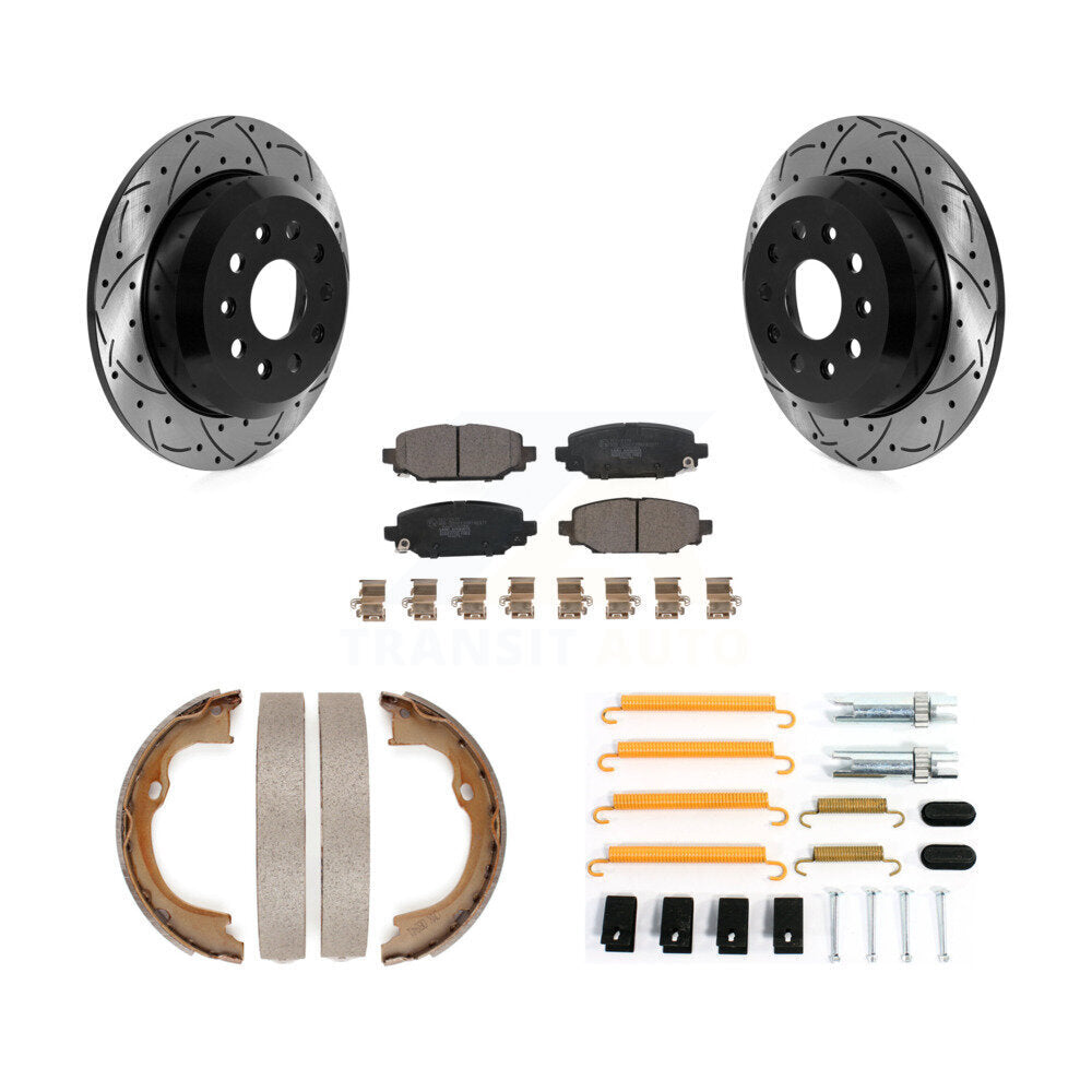 Transit Auto KDT-102102 Disc Brake Kit for 2018-2020 Jeep Wrangler - Rear