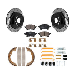 Transit Auto KDT-102104 Disc Brake Kit for 2021 Jeep Wrangler - Rear