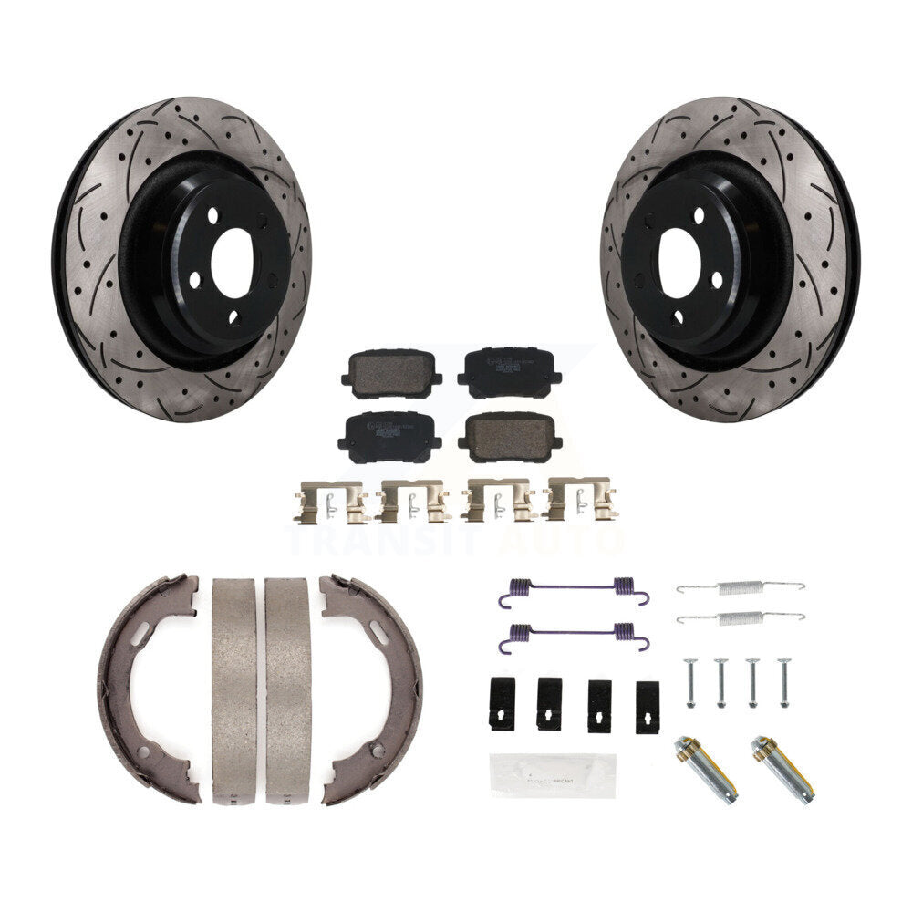 Transit Auto KDT-102107 Disc Brake Kit for 2014-2021 Dodge Charger - Rear