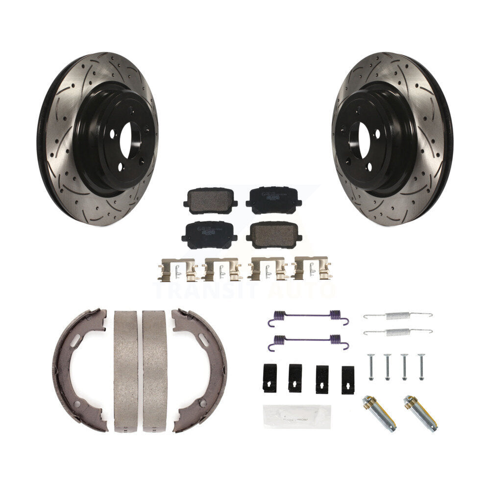 Transit Auto KDT-102109 Disc Brake Kit for 2020-2021 Dodge Charger - Rear