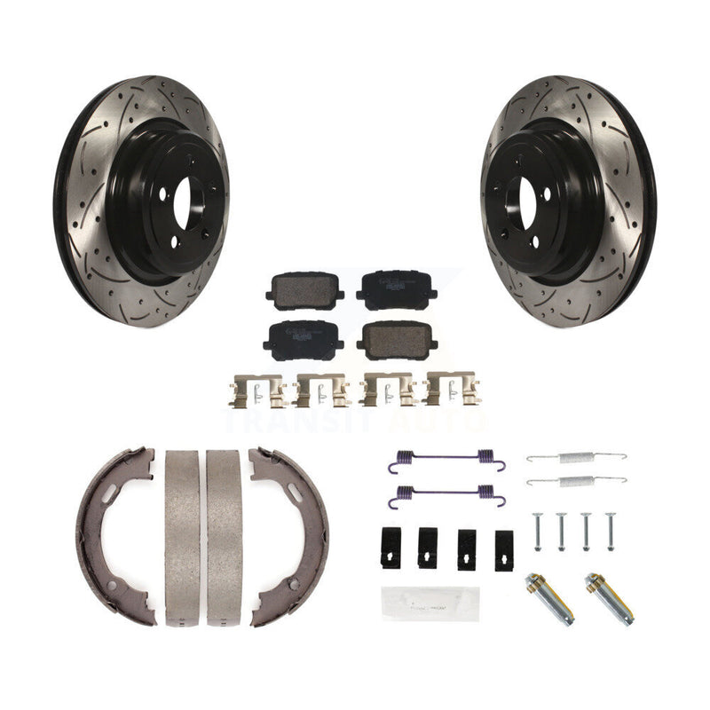 Transit Auto KDT-102109 Disc Brake Kit for 2020-2021 Dodge Charger - Rear