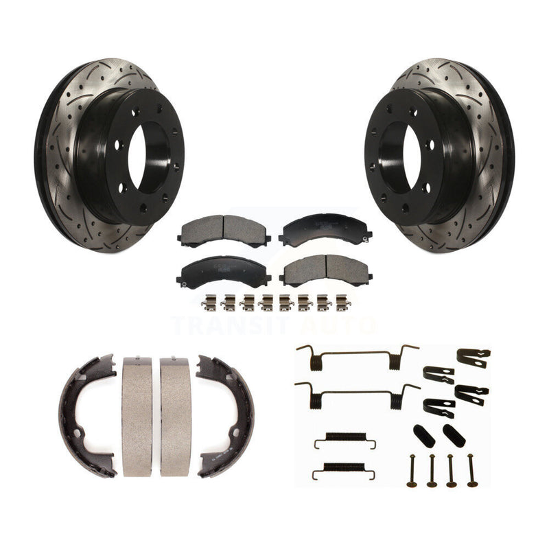Transit Auto KDT-102110 Disc Brake Kit for 2021-2023 Chevrolet Express 2500, GMC Savana 2500 - Rear