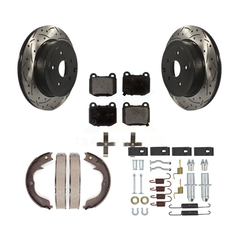 Transit Auto KDT-102120 Disc Brake Kit for 2011 Subaru Impreza - Rear