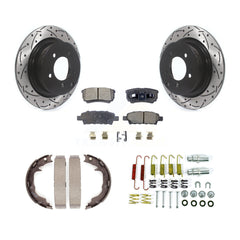 Transit Auto KDT-102123 Disc Brake Kit for 2014-2017 Jeep Compass, Jeep Patriot - Rear