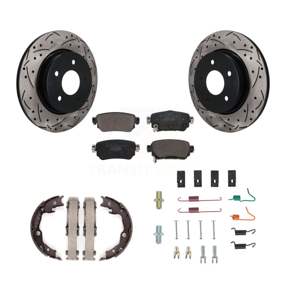 Transit Auto KDT-102127 Disc Brake Kit for 2018-2023 Nissan LEAF - Rear