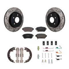 Transit Auto KDT-102127 Disc Brake Kit for 2018-2023 Nissan LEAF - Rear