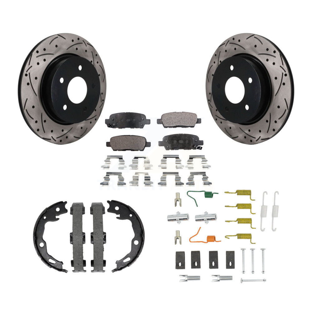 Transit Auto KDT-102128 Disc Brake Kit for 2019 Nissan Rogue Sport - Rear