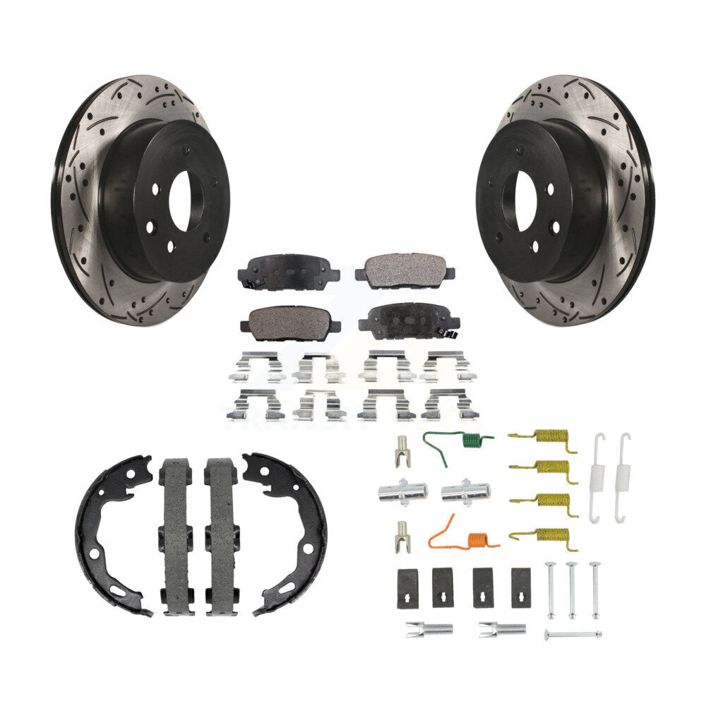Transit Auto KDT-102129 Disc Brake Kit for 2019-2020 Nissan Rogue Sport - Rear