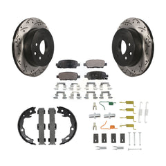 Transit Auto KDT-102129 Disc Brake Kit for 2019-2020 Nissan Rogue Sport - Rear