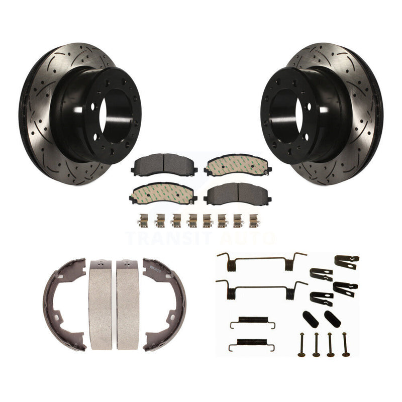 Transit Auto KDT-102130 Disc Brake Kit for 2019-2021 Ram 2500, Ram 3500 - Rear
